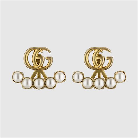 second hand gucci earrings|gucci earrings aliexpress.